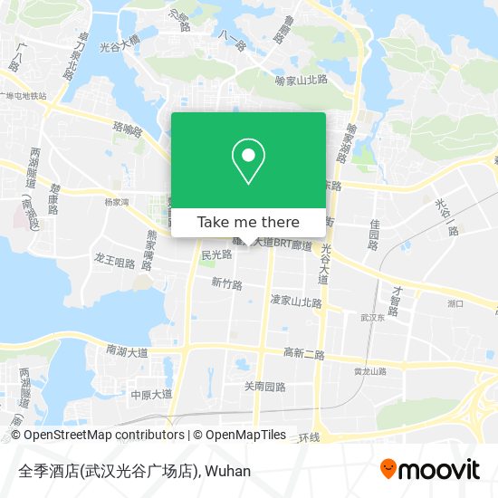 全季酒店(武汉光谷广场店) map