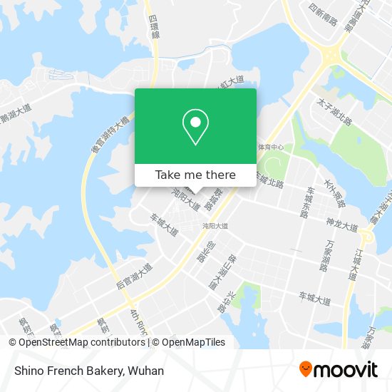 Shino French Bakery map