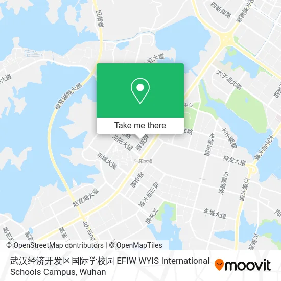 武汉经济开发区国际学校园 EFIW WYIS International Schools Campus map