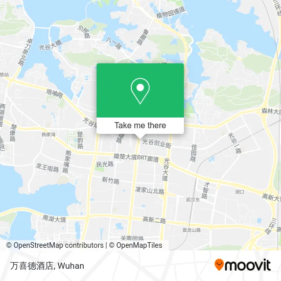 万喜德酒店 map