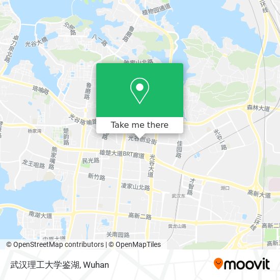 武汉理工大学鉴湖 map