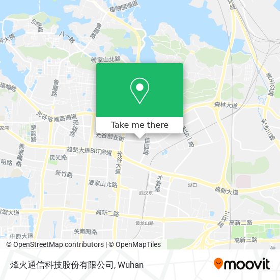 烽火通信科技股份有限公司 map