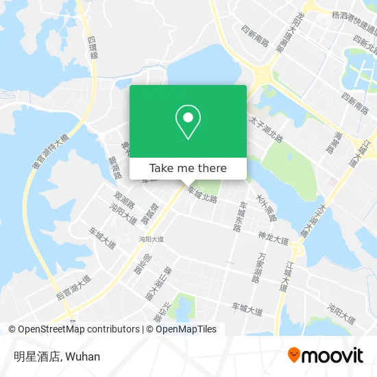 明星酒店 map