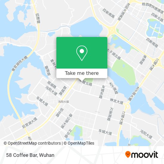 58 Coffee Bar map