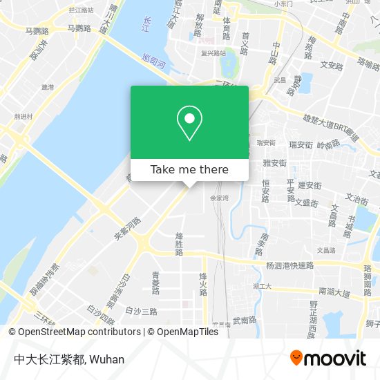 中大长江紫都 map