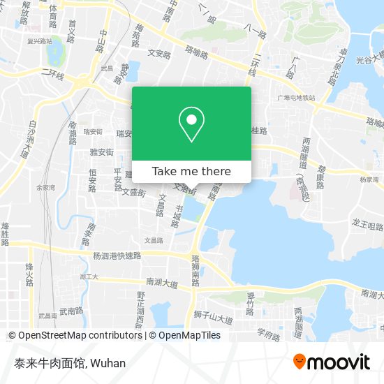 泰来牛肉面馆 map