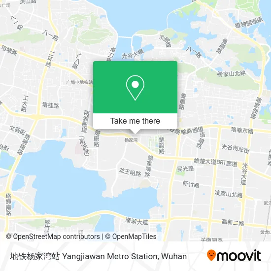 地铁杨家湾站 Yangjiawan Metro Station map