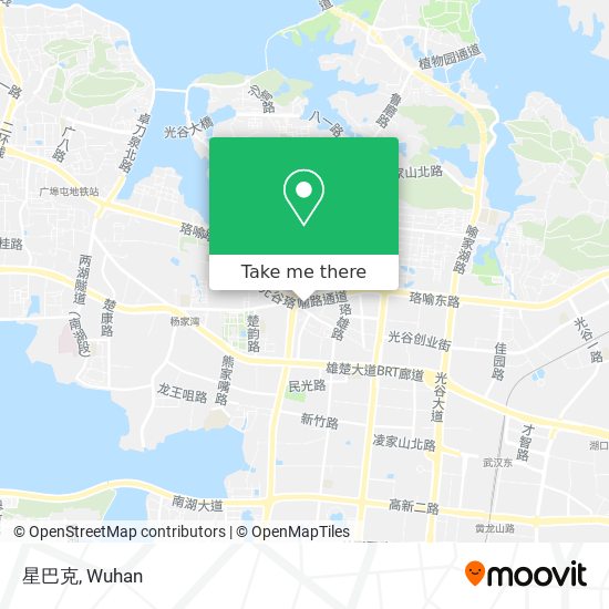 星巴克 map