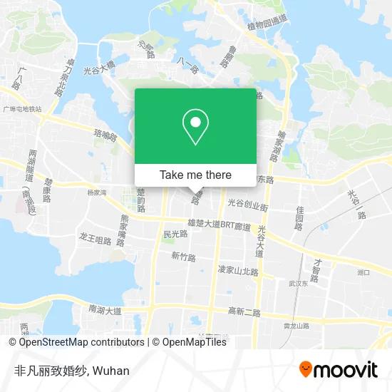 非凡丽致婚纱 map