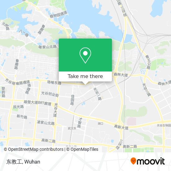 东教工 map