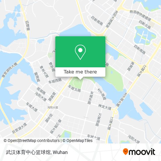 武汉体育中心篮球馆 map