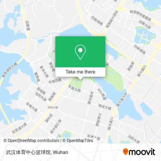 武汉体育中心篮球馆 map