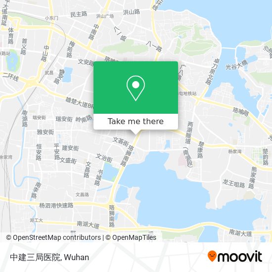中建三局医院 map