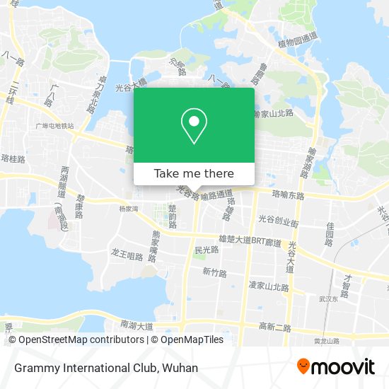Grammy International Club map
