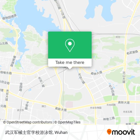 武汉军械士官学校游泳馆 map
