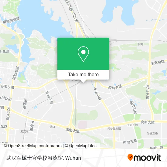 武汉军械士官学校游泳馆 map