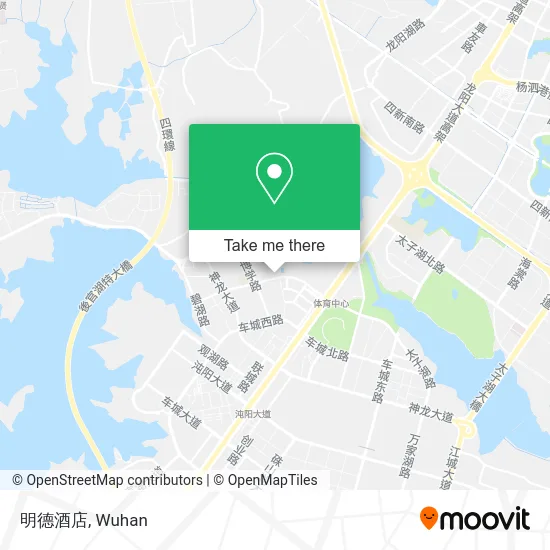 明德酒店 map