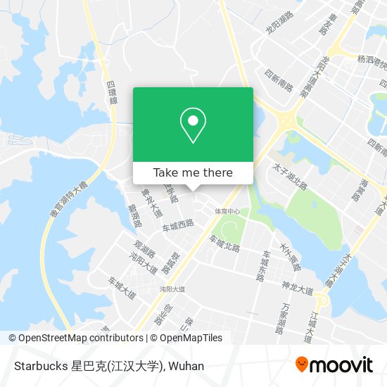 Starbucks 星巴克(江汉大学) map