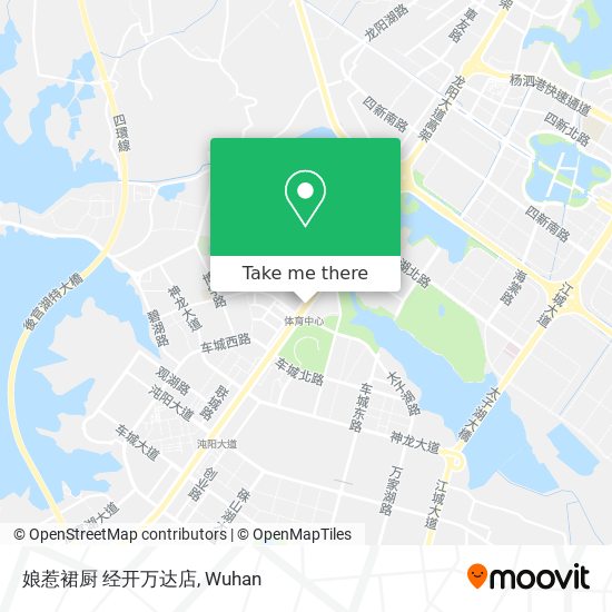 娘惹裙厨 经开万达店 map