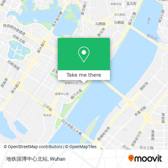 地铁国博中心北站 map