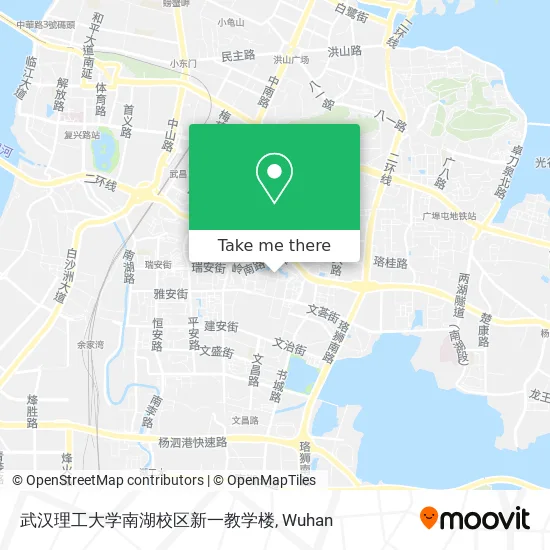 武汉理工大学南湖校区新一教学楼 map