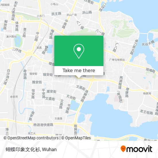 蝴蝶印象文化衫 map
