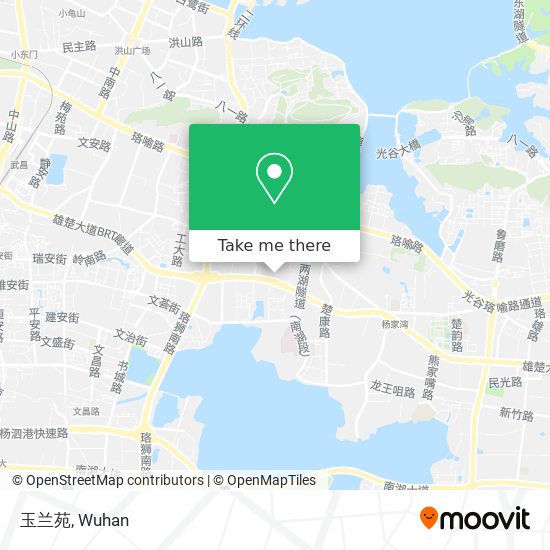 玉兰苑 map