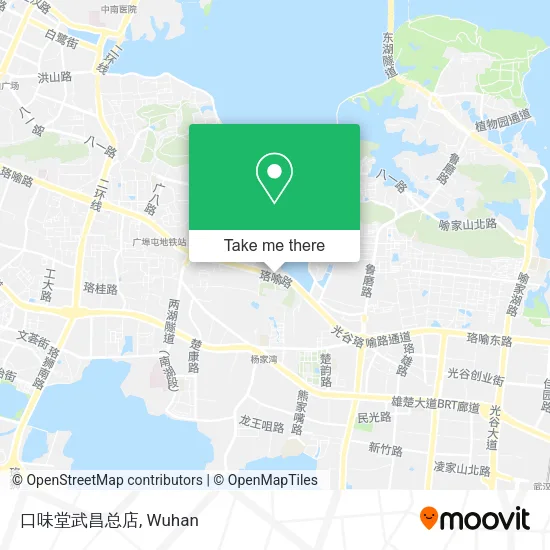 口味堂武昌总店 map
