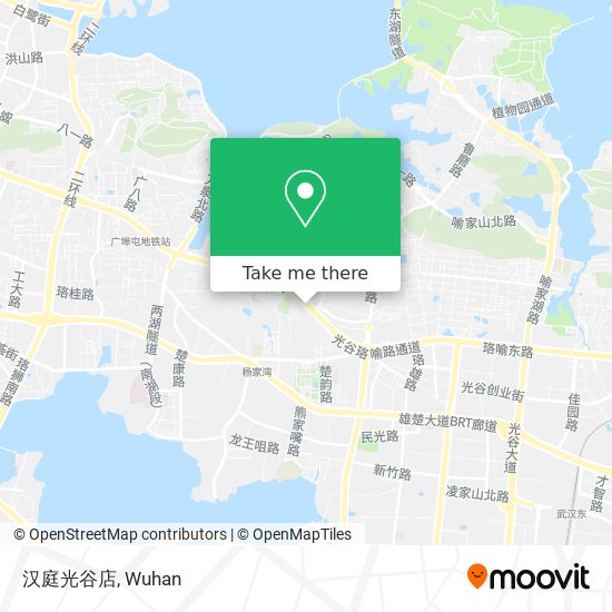 汉庭光谷店 map