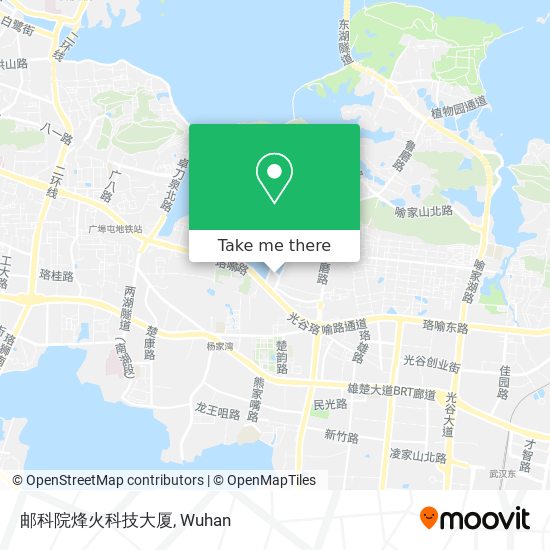 邮科院烽火科技大厦 map