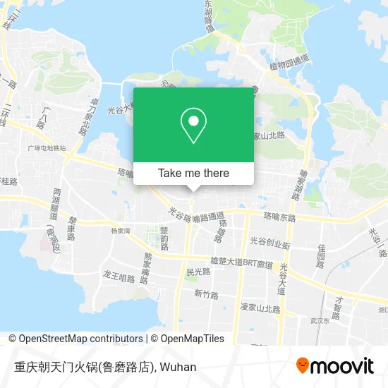 重庆朝天门火锅(鲁磨路店) map