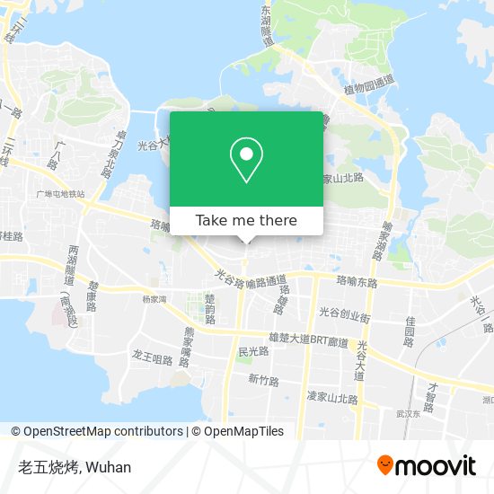 老五烧烤 map