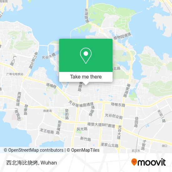 西北海比烧烤 map