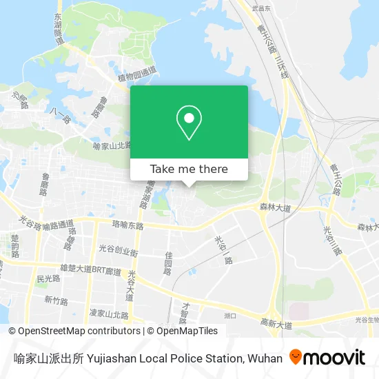 喻家山派出所  Yujiashan Local Police Station map