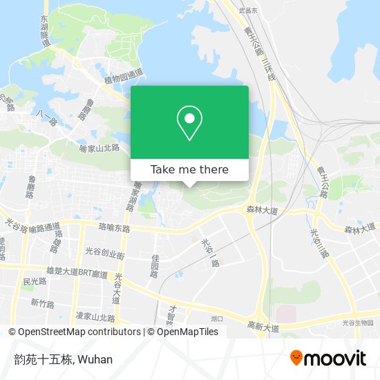韵苑十五栋 map