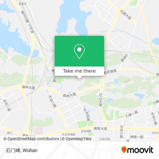 石门峰 map