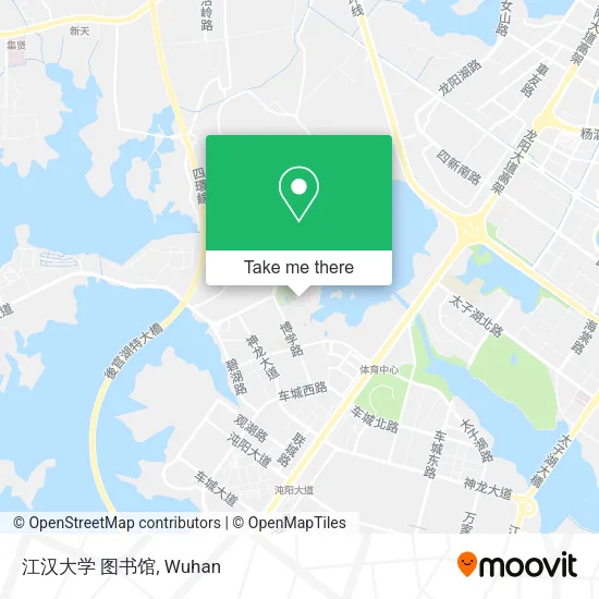 江汉大学 图书馆 map