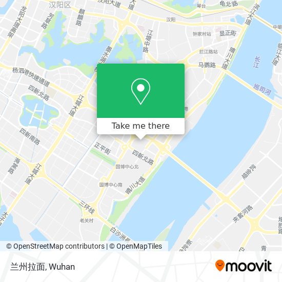 兰州拉面 map