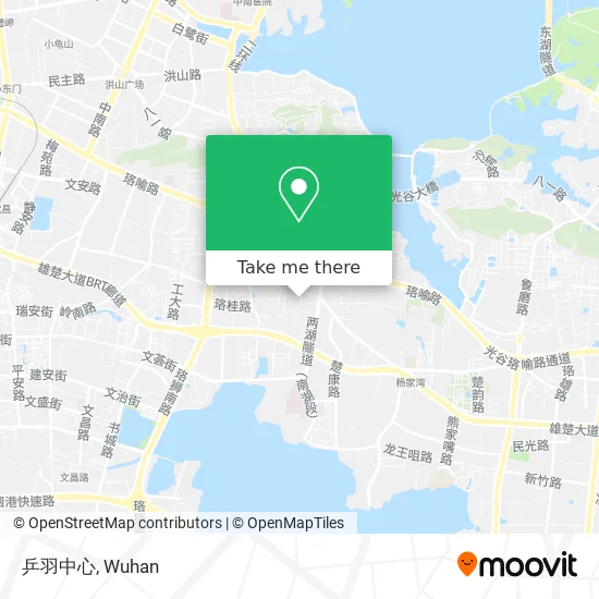乒羽中心 map