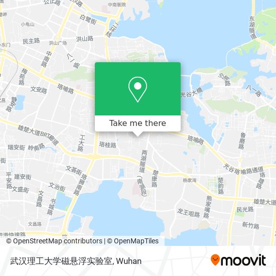 武汉理工大学磁悬浮实验室 map