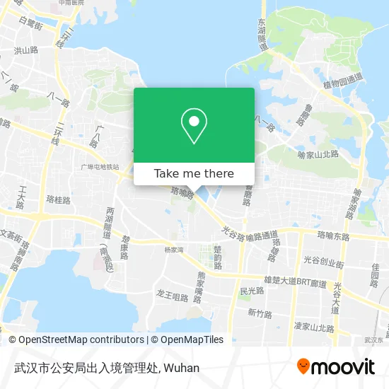 武汉市公安局出入境管理处 map