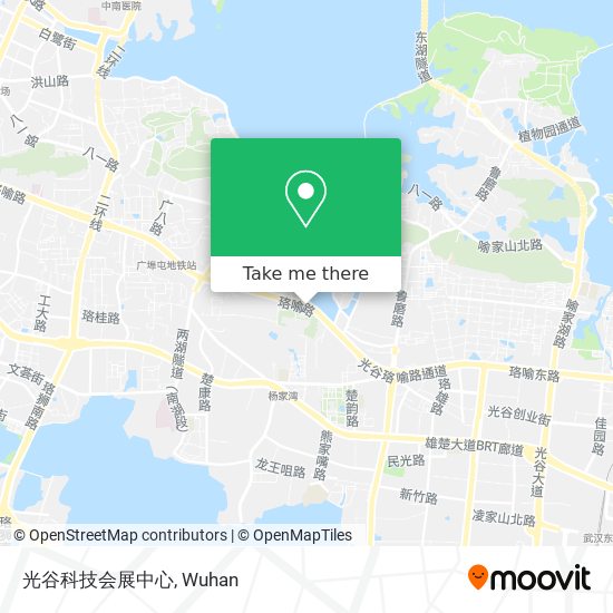 光谷科技会展中心 map
