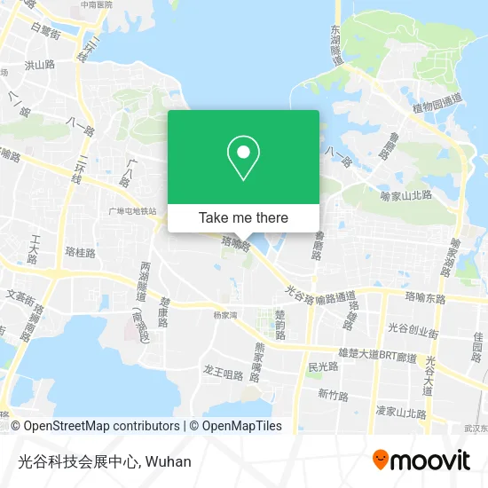 光谷科技会展中心 map