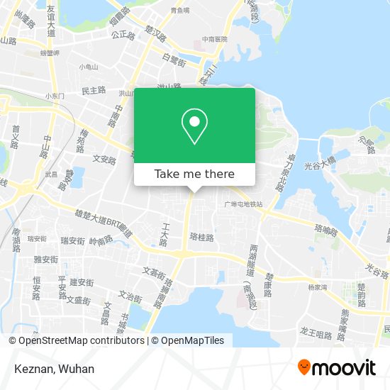 Keznan map