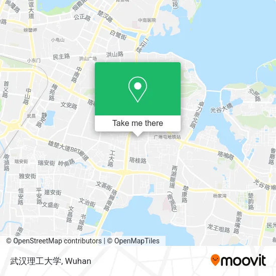武汉理工大学 map