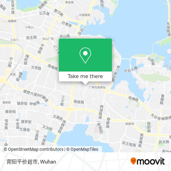 霄阳平价超市 map