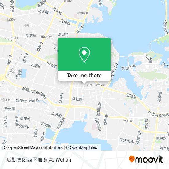 后勤集团西区服务点 map