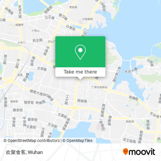 欢聚食客 map
