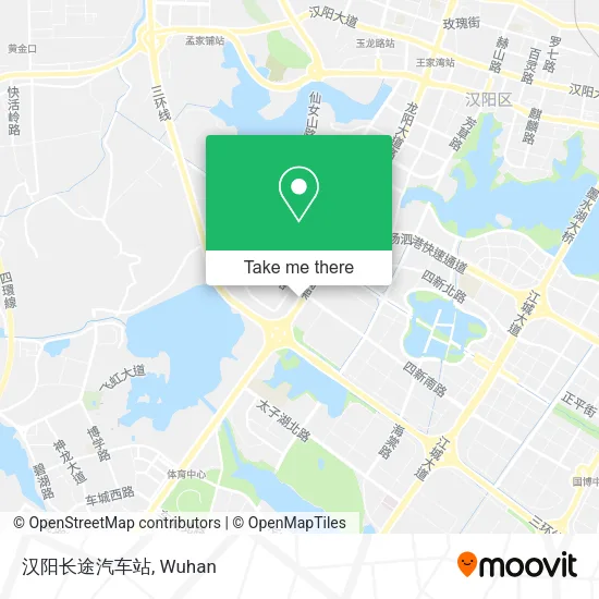 汉阳长途汽车站 map