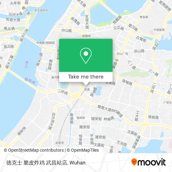 德克士 脆皮炸鸡 武昌站店 map